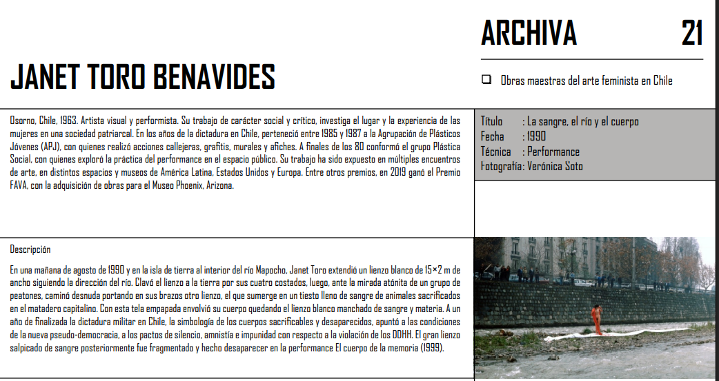 Archiva. Obras maestras del arte feminista. CNAC.